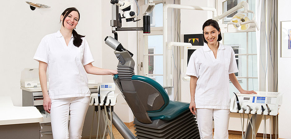 Dr. Sabine Ebler und Dr. Manda Schwaller